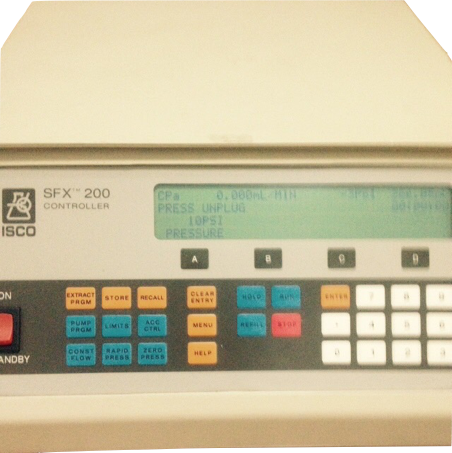 supercritical fluid extraction controller